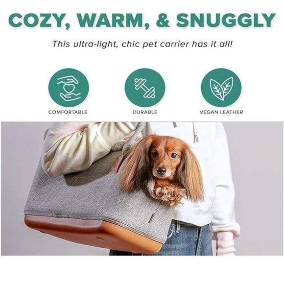 Charcoal Gray Pet‎ Carrier by Left Pine - Picture 2 of 16